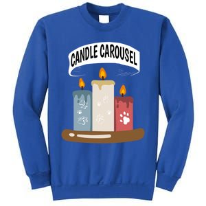 Cat Kitten Dog Puppy Pet Candle Light Lovers Retro Wax Arts Cute Gift Sweatshirt