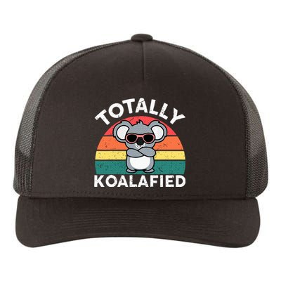 Cute Koalafied Dad Koala Yupoong Adult 5-Panel Trucker Hat