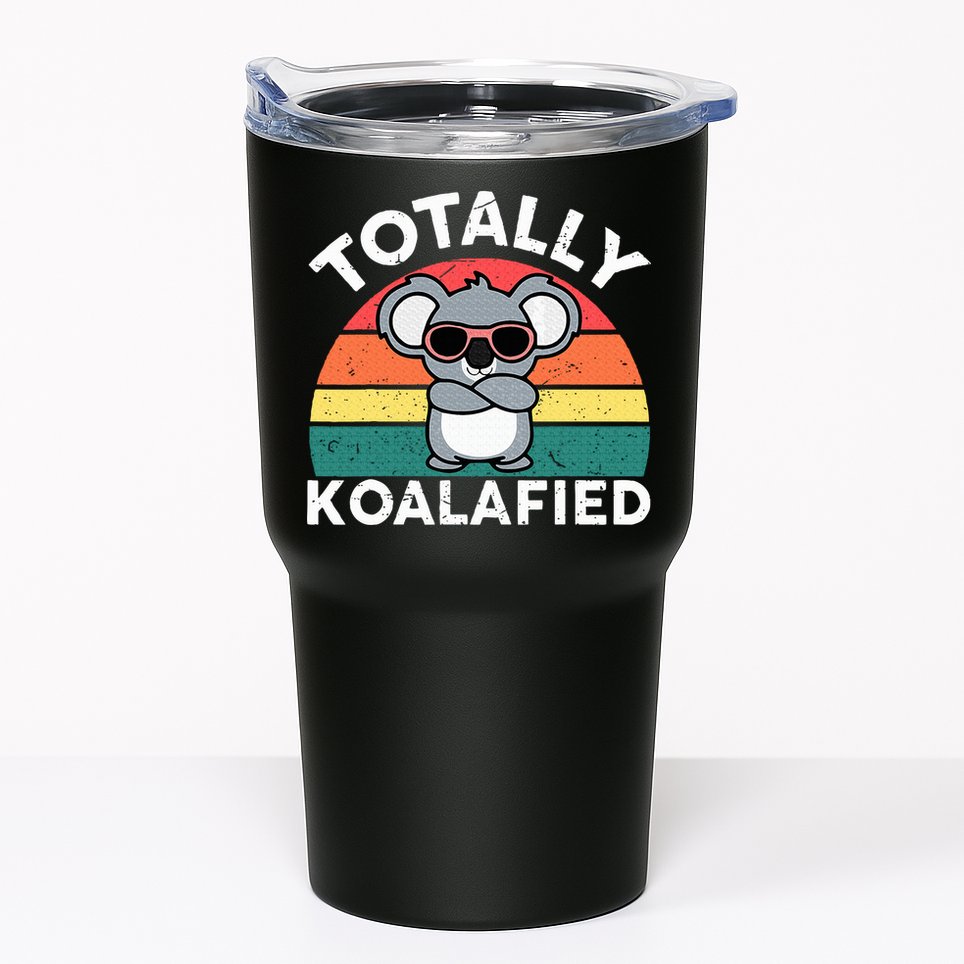 Cute Koalafied Dad Koala Tumbler