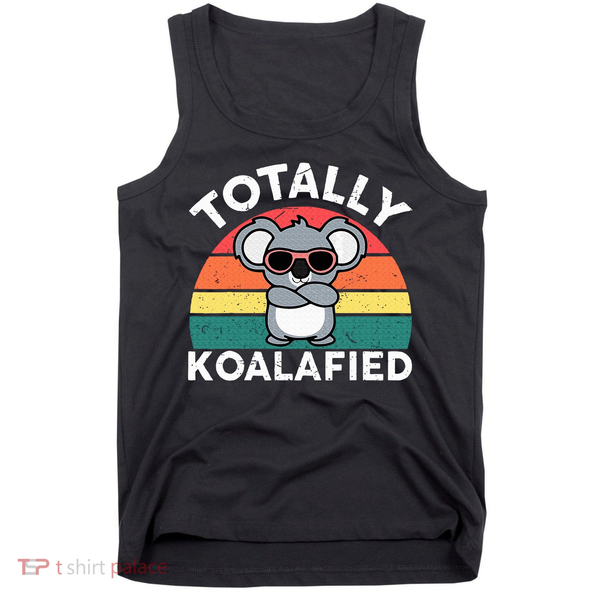 Cute Koalafied Dad Koala Tank Top