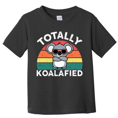 Cute Koalafied Dad Koala Toddler T-Shirt