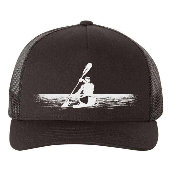 Cool Kayak Design Kayaker Kayak Boat Kayaking Yupoong Adult 5-Panel Trucker Hat