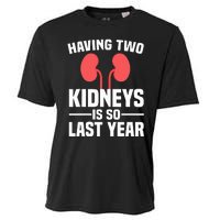 Cute Kidney Donor Art Kidney Transplant Survivor Cooling Performance Crew T-Shirt