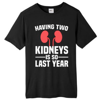 Cute Kidney Donor Art Kidney Transplant Survivor Tall Fusion ChromaSoft Performance T-Shirt