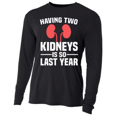 Cute Kidney Donor Art Kidney Transplant Survivor Cooling Performance Long Sleeve Crew