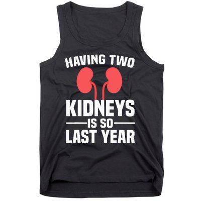 Cute Kidney Donor Art Kidney Transplant Survivor Tank Top