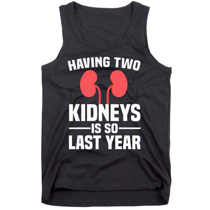 Cute Kidney Donor Art Kidney Transplant Survivor Tank Top