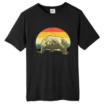 Cute Komodo Dragon Vintage Komodo Dragon Tall Fusion ChromaSoft Performance T-Shirt