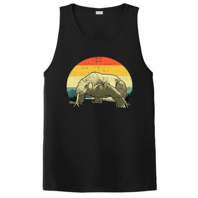 Cute Komodo Dragon Vintage Komodo Dragon PosiCharge Competitor Tank