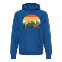 Cute Komodo Dragon Vintage Komodo Dragon Premium Hoodie