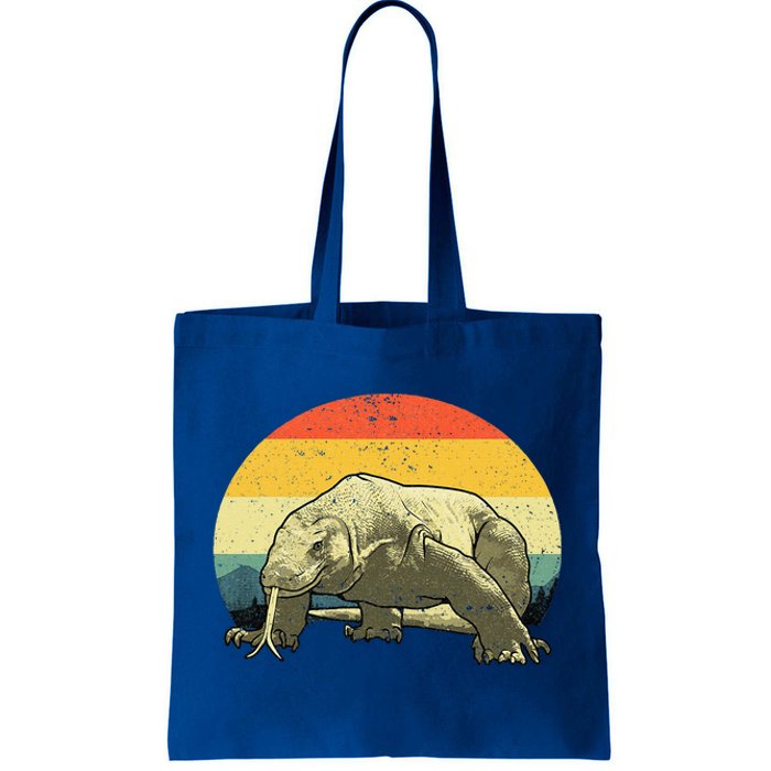 Cute Komodo Dragon Vintage Komodo Dragon Tote Bag