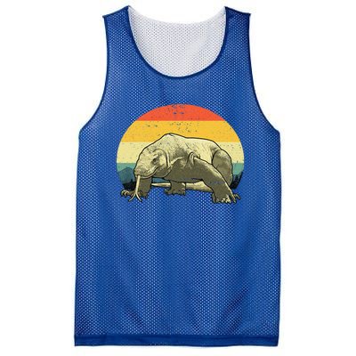 Cute Komodo Dragon Vintage Komodo Dragon Mesh Reversible Basketball Jersey Tank