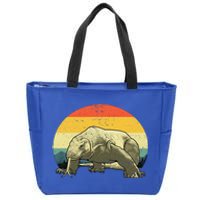 Cute Komodo Dragon Vintage Komodo Dragon Zip Tote Bag