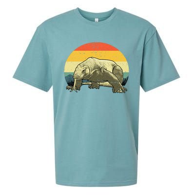 Cute Komodo Dragon Vintage Komodo Dragon Sueded Cloud Jersey T-Shirt