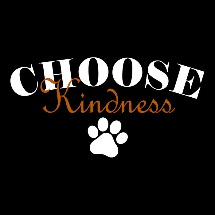 Choose Kindness Dog Paw Print Impact Tech Backpack
