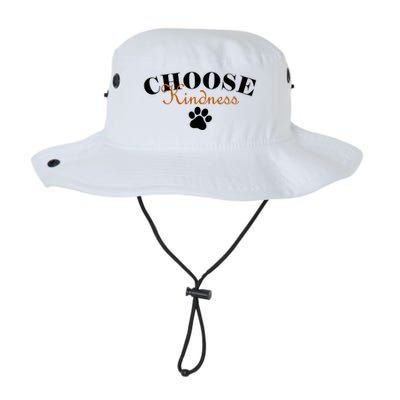 Choose Kindness Dog Paw Print Bucket Hat
