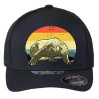 Cute Komodo Dragon Vintage Komodo Dragon Flexfit Unipanel Trucker Cap