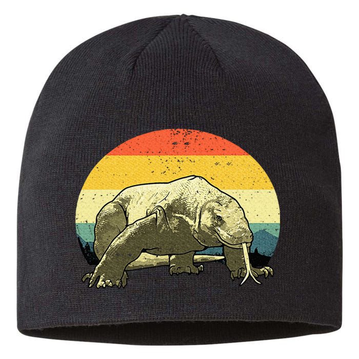 Cute Komodo Dragon Vintage Komodo Dragon Sustainable Beanie