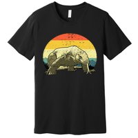 Cute Komodo Dragon Vintage Komodo Dragon Premium T-Shirt