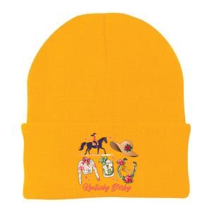 Cute Kentucky Derby Good Luck Knit Cap Winter Beanie