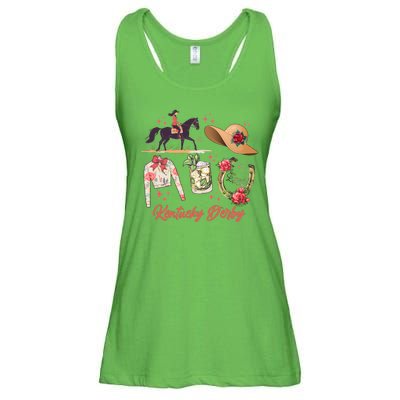 Cute Kentucky Derby Good Luck Ladies Essential Flowy Tank