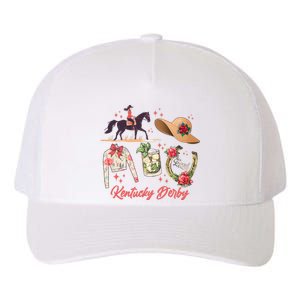 Cute Kentucky Derby Good Luck Yupoong Adult 5-Panel Trucker Hat