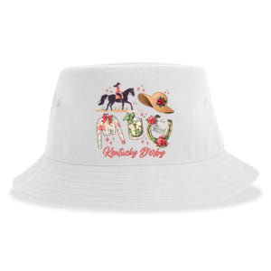 Cute Kentucky Derby Good Luck Sustainable Bucket Hat