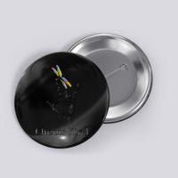 Choose Kind Dragonfly I Love You ASL Sign Language Deaf Gift Button