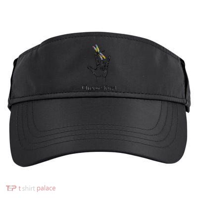 Choose Kind Dragonfly I Love You ASL Sign Language Deaf Gift Adult Drive Performance Visor