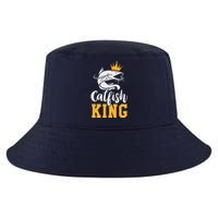 Catfish King Design Funny Catfish Fishing Gift Cool Comfort Performance Bucket Hat