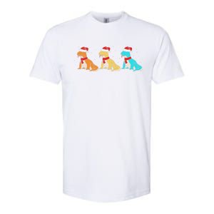 Christmas Komodo Dragon Santa Hat Monitor Lizard Softstyle CVC T-Shirt