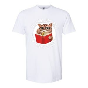 Cat Kitten Did I Roll My Eyes Out Loud Softstyle CVC T-Shirt