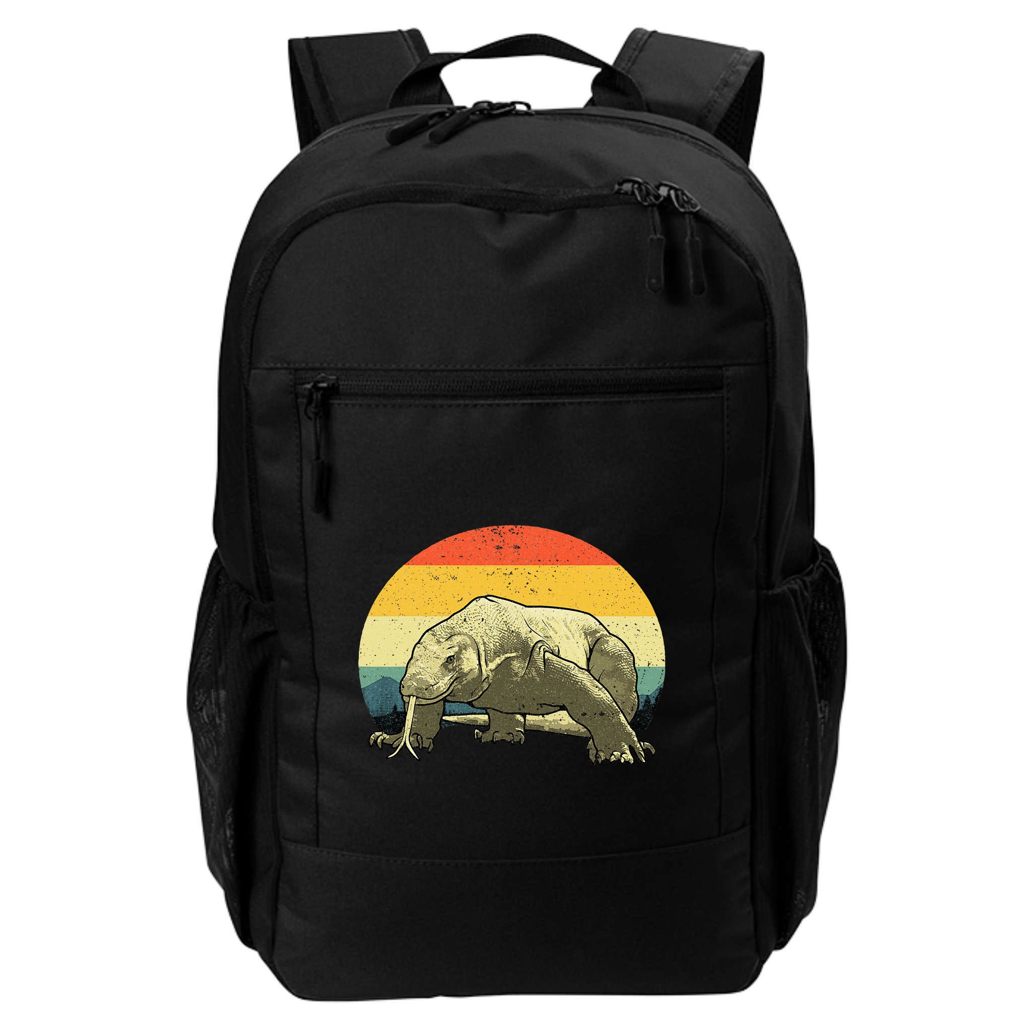 Cute Komodo Dragon Vintage Komodo Dragon Backpack
