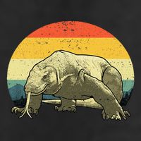 Cute Komodo Dragon Vintage Komodo Dragon Beanie
