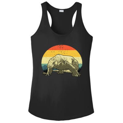 Cute Komodo Dragon Vintage Komodo Dragon Ladies PosiCharge Competitor Racerback Tank