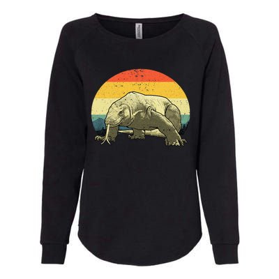 Cute Komodo Dragon Vintage Komodo Dragon Womens California Wash Sweatshirt