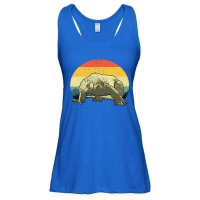 Cute Komodo Dragon Vintage Komodo Dragon Ladies Essential Flowy Tank