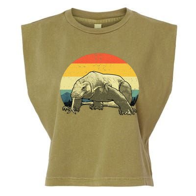 Cute Komodo Dragon Vintage Komodo Dragon Garment-Dyed Women's Muscle Tee