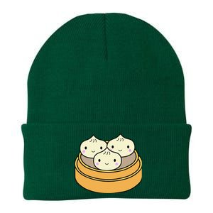 Cute Kawaii Dim Sum Dumplings Pork Bun Gift Idea For Foodie Knit Cap Winter Beanie