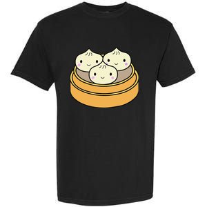 Cute Kawaii Dim Sum Dumplings Pork Bun Gift Idea For Foodie Garment-Dyed Heavyweight T-Shirt