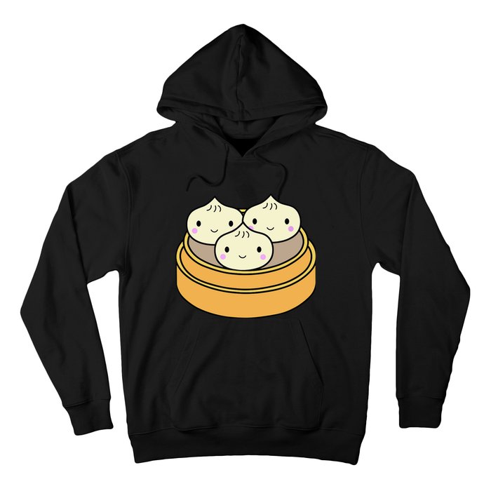 Cute Kawaii Dim Sum Dumplings Pork Bun Gift Idea For Foodie Hoodie