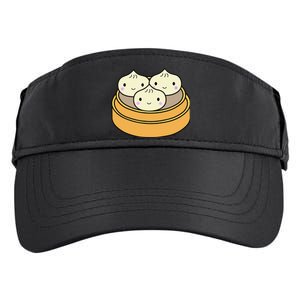 Cute Kawaii Dim Sum Dumplings Pork Bun Gift Idea For Foodie Adult Drive Performance Visor