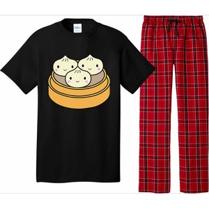 Cute Kawaii Dim Sum Dumplings Pork Bun Gift Idea For Foodie Pajama Set