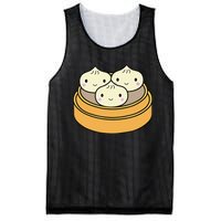 Cute Kawaii Dim Sum Dumplings Pork Bun Gift Idea For Foodie Mesh Reversible Basketball Jersey Tank