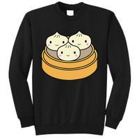 Cute Kawaii Dim Sum Dumplings Pork Bun Gift Idea For Foodie Tall Sweatshirt