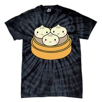 Cute Kawaii Dim Sum Dumplings Pork Bun Gift Idea For Foodie Tie-Dye T-Shirt