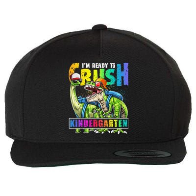 Crush Kindergarten Dinosaur Backpack Back To School Wool Snapback Cap