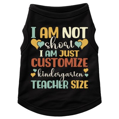 Custom Kindergarten End Of The Year Kindergarten Teacher Gift Doggie Tank