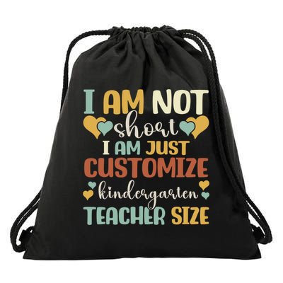Custom Kindergarten End Of The Year Kindergarten Teacher Gift Drawstring Bag