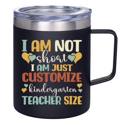 Custom Kindergarten End Of The Year Kindergarten Teacher Gift 12oz Stainless Steel Coffee Mug